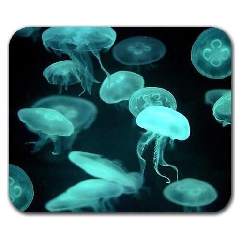 General High Quality drifters jellyfish bioluminescent glowing animal mouse pad mousepad mat mousepad mouse pad mouse mat