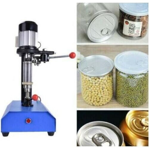 CE High quality Semi-Auto Cans Sealing Machine Sealer Food Tin Jar Capper 220V