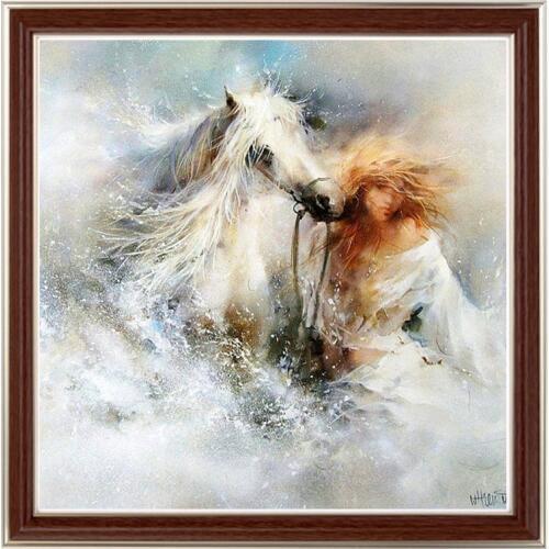 Golden Panno,Needlework,Embroidery,DIY Portrait Painting,Cross stitch,kits,14ct pray dream Cross-stitch,Sets For Embroidery28