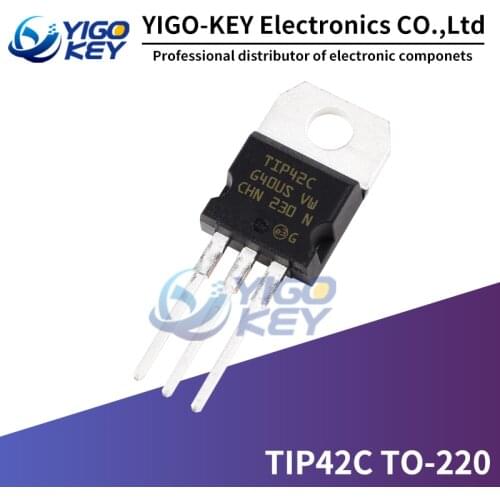 10PCS TIP41C NPN TIP42C PNP TO-220 TIP41 TIP42 TO220 Transistor New and Original
