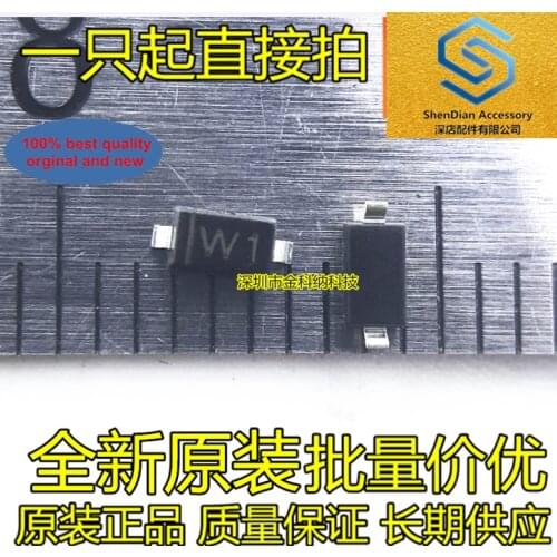 100pcs 100% orginal new SMD diode BZT52C2V7 silk screen W1 2.7V SOD-123 1206 SOD123 voltage regulator real photo