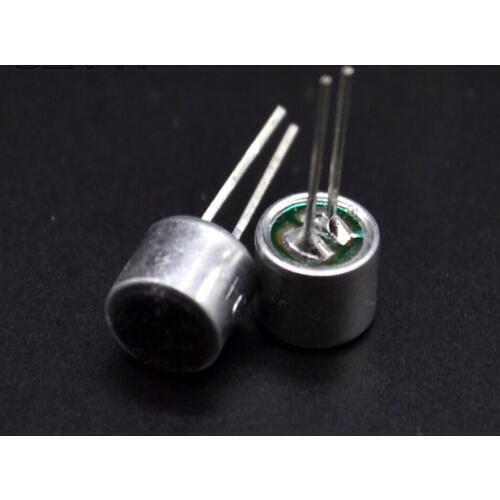 100pcs/bag 6*5mm electret microphone condenser 52DB with 2pin