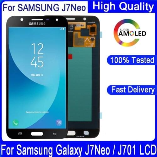 5.5"For Samsung Galaxy J7 Neo J701 SM- J701F J701M J701MT LCD Display+Touch Screen Digitizer Assembly Replacement