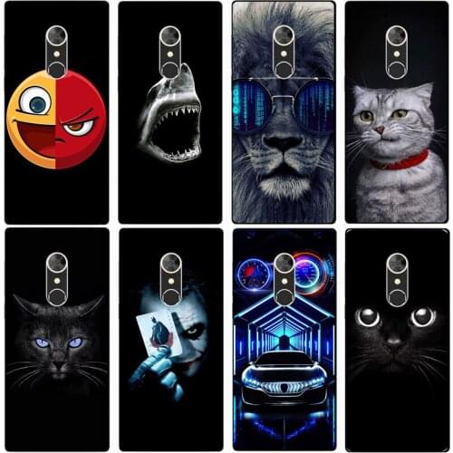 For ALCATEL 5 5086 5.7 INCH Case Rose Wolf Cute Patterned Cover Soft Silicon Phone Case for Alcatel 5 5086 5.7 inch Top Quality