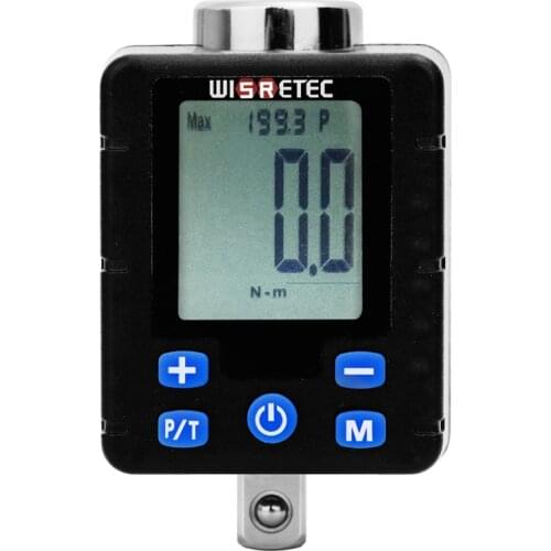 Digital Torque Wrench Adjustable Torque Meter Adapter High Accuracy Wrench Universal Wrench Aviation Railway Car Repair Tools