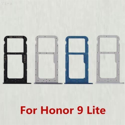 SIM Card Holder For Huawei Honor 9 Lite Honor9 Lite Sim card Slot Tray Replacement parts