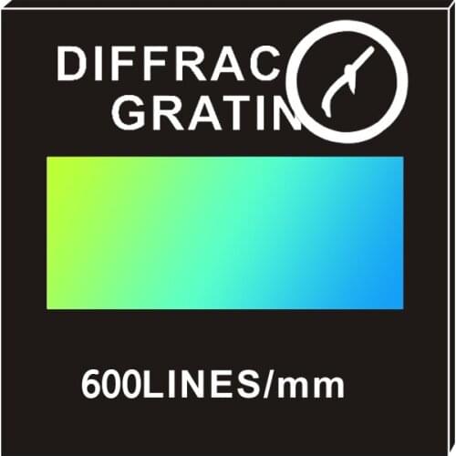 Double Axis Diffraction Grating Holographic 50-600 lines Physical optics experiment interference Teaching demonstration