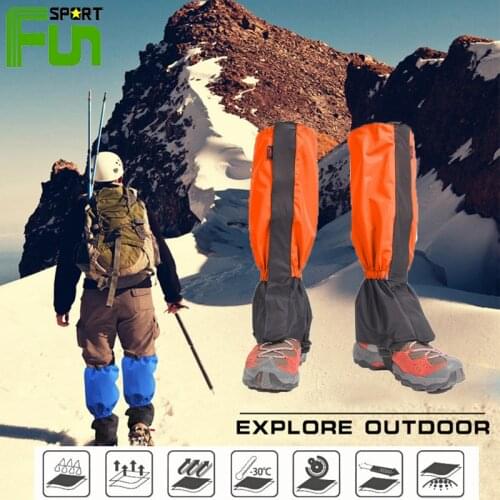 STARFUN Ski Hiking Leg Sets Waterproof Camping Trekking Hunting Desert Boots Shoes Snow Gaiters Legs Protection Adult Children