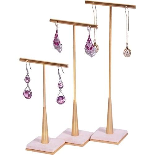 Creative Metal Earring Stand Jewelry Stand Wholesale Jewelry Display Stand Jewelry Shooting Props