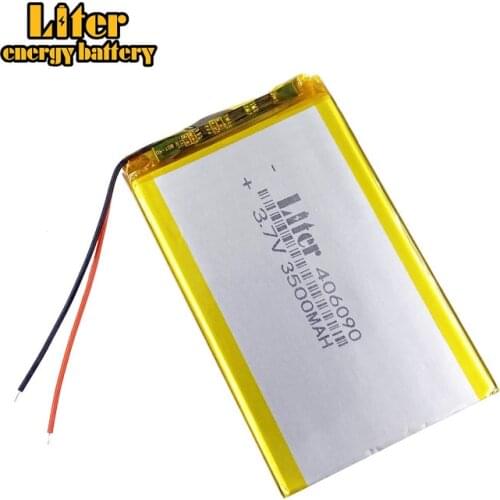 10pcs [SD] 3.7V,3500mAH,[406090] Polymer lithium ion / Li-ion battery for TOY,POWER BANK,GPS,mp3,mp4,cell phone,speaker