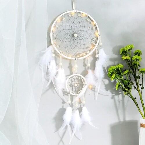 Handmade Dream Catcher Wind Chimes Home Hanging Craft Gift Dreamcatcher Ornament Car Hanging Bedroom Decoration