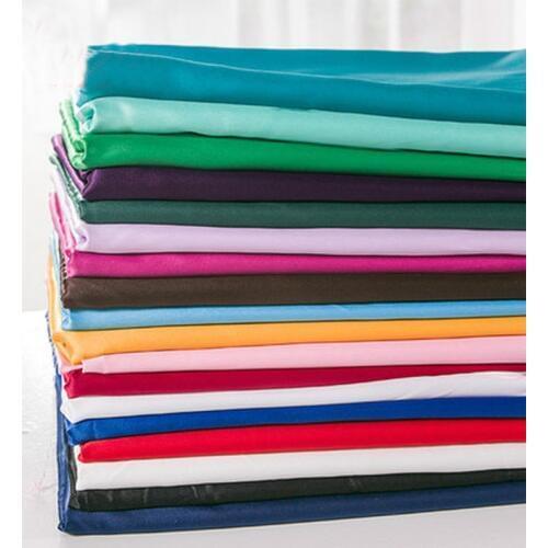 Matte Dress Fabric Slightly Stretchy Satin Silk Imitation Fabric Dress Shirt Liner Pajama Shirt Fashion Garments Sewing Material