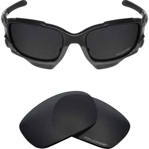 Mryok+ POLARIZED Resist SeaWater Replacement Lenses for Oakley Jawbone Sunglasses Stealth Black