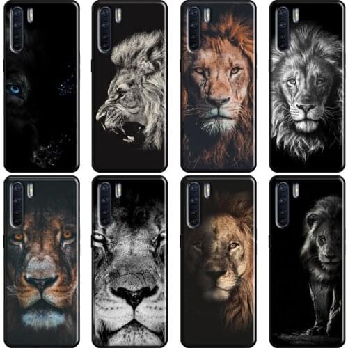 Wolf Lion tiger Animal Soft For OPPO A53 A31 A5 A9 2020 A1K A3S A5S A15 A52 A72 A91 F5 F7 Reno 4 Pro 2Z Case