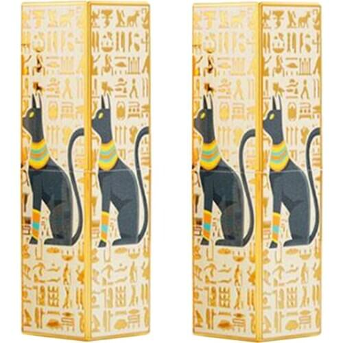 Set of 2 Mysterious Empty 12.1 Mm Plastic Lipstick Tubes DIY