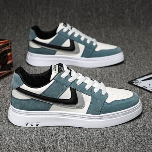 2021 new mens shoes Korean version of the trend board shoes trendy shoes casual shoes Air Force#1 mens running shoes