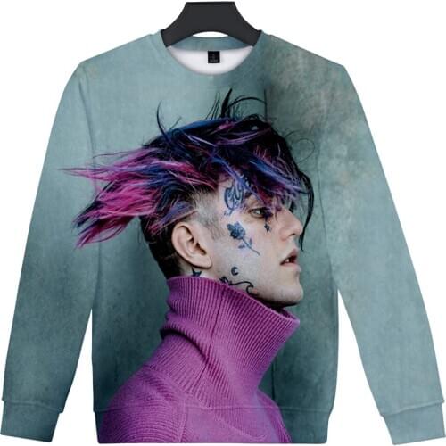 New Lil Peep Sweatshirt Fashion Casual Capless O-neck Hoodie Men/women Winter Popular Harajuku Style Pullover Streetwear 3D