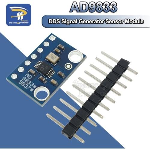 AD9833 Programmable Microprocessors Serial Interface Module Sine Square Wave DDS Signal Generator Module for Arduino