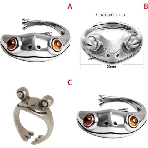 SAFENH Women's Silver Rings