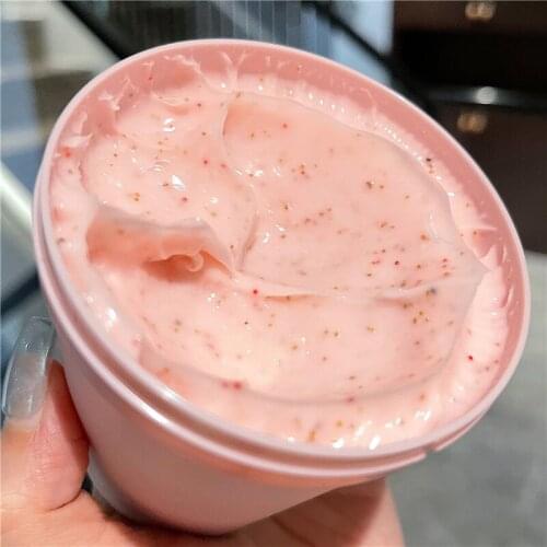 Body Scrub Bath Salt Moisturizing Exfoliation Shrink Pores Anti Acne Exfoliating Scrub Deep Cleasning Remove Cutin Body Care