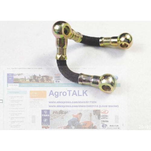 The fuel pipe for Shanghai Shangchai e engine with model 6135, part number:761w-04-090a