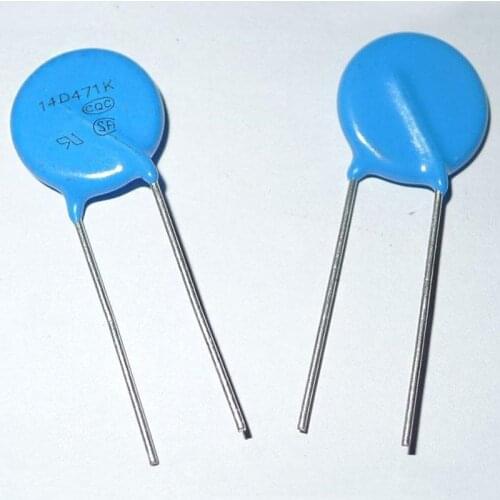 10pcs varistor 14D471K 470V piezoresistor 14D471
