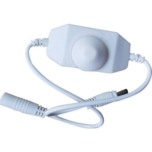 LED Dimmer 6A DC12-24V JM-T1 Black and White Color Single Color Controller with High Quality 3 Years Warranties