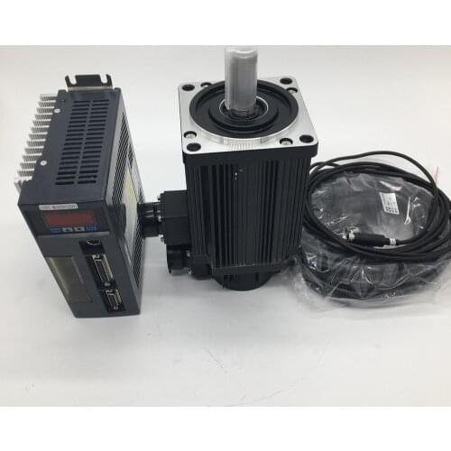 1.5KW NEMA42 AC Servo Motor Drive 110mm Flange 5NM 220V 3000R/Min CNC Constant Torque MODbus RS485 RS232 with 2Year Warranty
