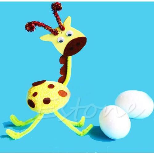 1 pc 60mm/80mm Modelling Polystyrene Styrofoam Foam Ball #1