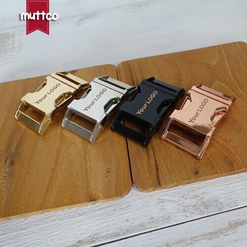 100pcs/lot Engraved buckle, We provide laser engraving service customize LOGO 25mm 4 colours