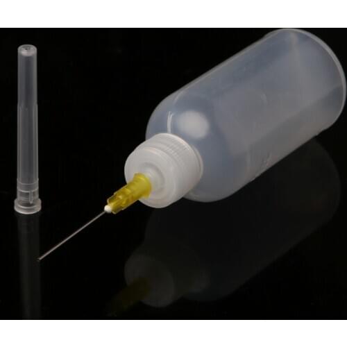 50ml Dispenser Bottle for Rosin Solder Soldering Liquid Flux with 1 Needle
