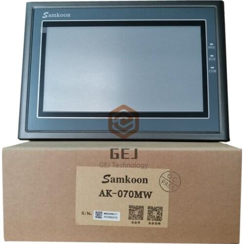 7 Inch AK-070MW Samkoon DC 24V Resolution 800*480 Touch Screen HMI