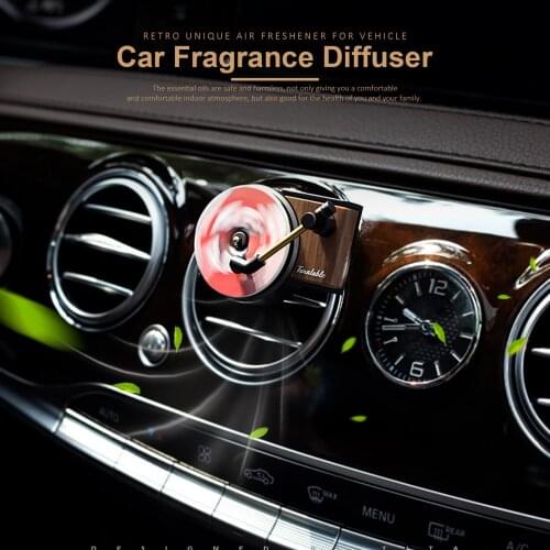 Car Fragrance Diffuser Retro Unique Air Fresher For Vehicle Interior Decorations Car Interior Accessories