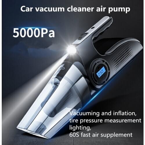 Car Vacuum Cleaner Aspiradora Air Pump Compressor Wireless Charging High-Power Para Auto Vacum Cleaner Aspirador De Po Coche