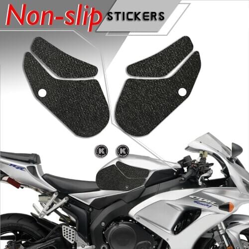 Motorcycle Tank Pad Tank grip friction protector Non-slip decals Waterproof sticker Knee Pads for HONDA 2004-2007 CBR1000RR