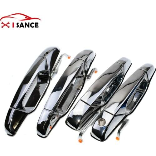 Outside Exterior Door Handle Chrome FRONT REAR LEFT RIGHT 15915147 15915148 For Chevy Tahoe Yukon Chevrolet Gmc Cadillac