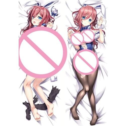 MMF The Quintessential Quintuplets (Go-Tōbun no Hanayome) characters Itsuki Nakano pillow cover anime Dakimakura body Pillowcase