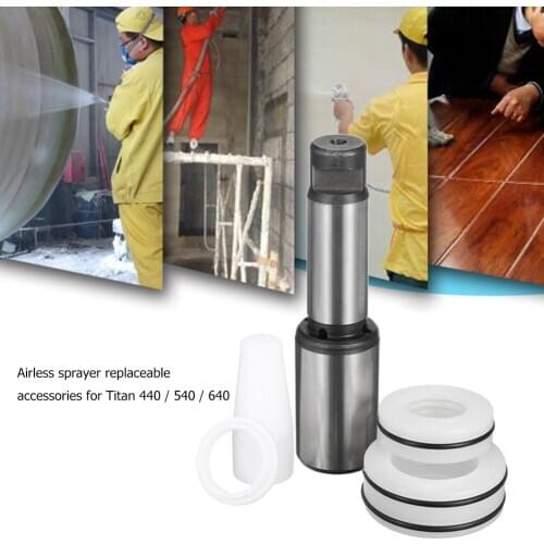 Piston Rod 704-551 with Airless Seal Repair Kit 704-586 Tough Easily Carrying Lightweight Tools for Titan 440 540 640