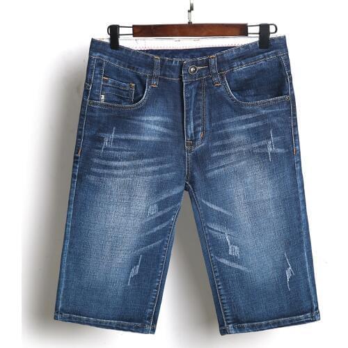 Shorts Men Compression Korte Broek Mannen MenS Denim Masculino Running Jogger Summer Streetwear Breeches Casual Cotton Pants