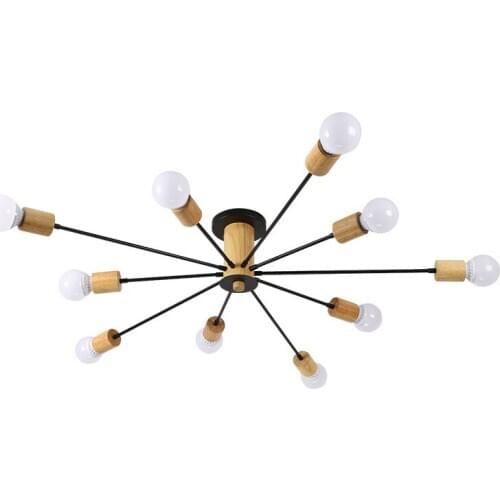 Modern led stone industrial lamp chandelier lustre pendente pendant lights kitchen fixtures chandelier dining room bedroom