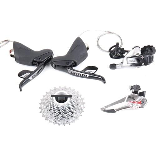 SRAM RIVAL 2X11 22 Speed Road Bike Bicycle Part Kit Groupset Shifter Brake Levers Front&Rear Derailleur Cassette 11-28T 11-32T