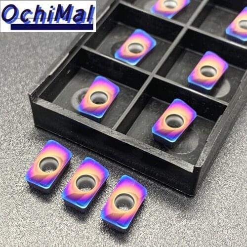 Carbide APMT1135 M2 APMT1135 H2 Turning Tool Blue Flame Series CNC Milling Blades APMT1135 M2/H2