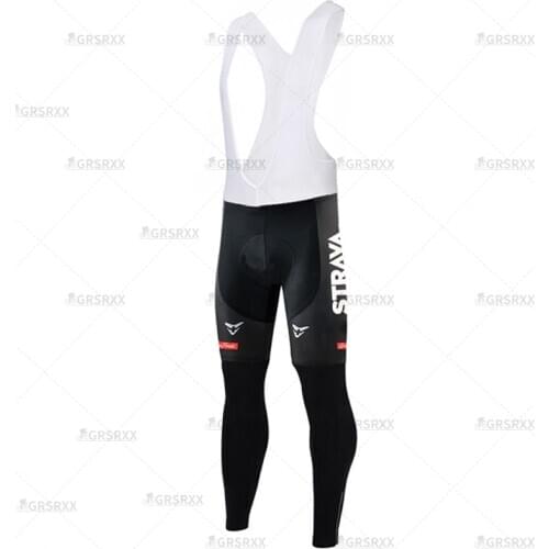 STRAVA Womens Cycling Bib Pants with 5D Padded Quick-Dry Cycling Bib Tights Men 2021 Autumn Pro Team Long Racing Bike Trousers