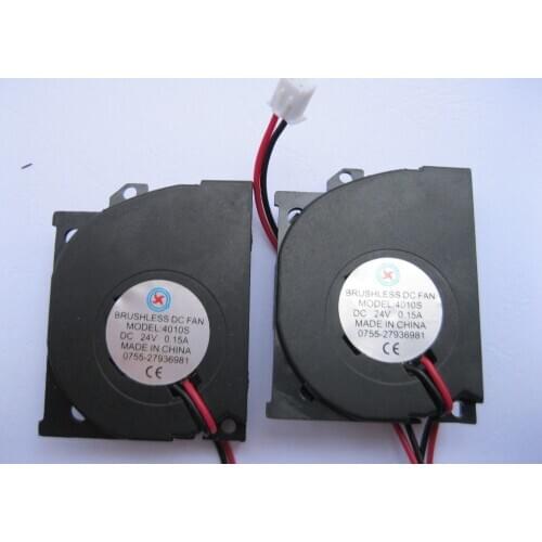 12 Pcs Brushless DC Cooling Blower Fan 4010S 24V 50x40x10mm
