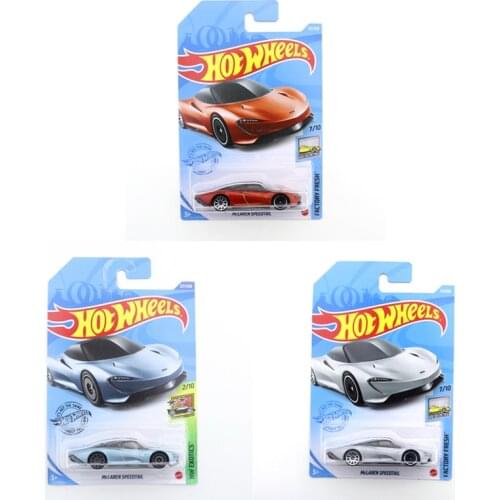2021 Original Hot Wheels Mini Alloy Coupe MCLAREN SPEEDTAIL 1/64 Metal Diecast Model Car Kids Toys Gift