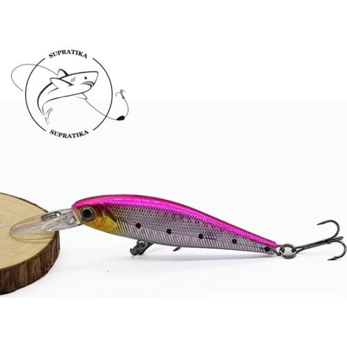 3D Eyes Freshwater High Quality Fishing Lure Hard Bait Artificial Minnow Floating Wobbler 10cm/9.5g Plastic Fishing Bait