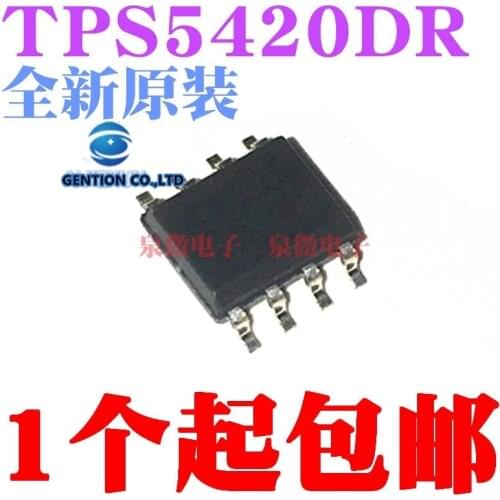 5PCS TPS5420DR TPS5420 SOP8 adjustable step-down chips in stock 100% new and original