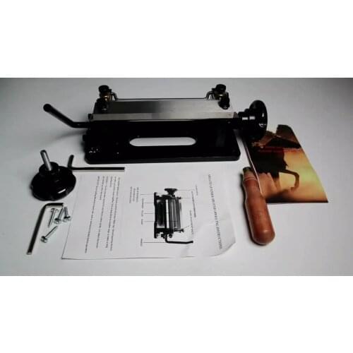 806P Manual Paring Peeling Machine Leather Splitter Skiver Shovel Skin Machine