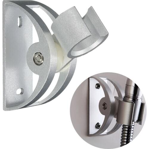 Aluminum Shower sprinkler Head Holder Bathroom Accessories Wall Socket Mount Sprayer Practical Bracket