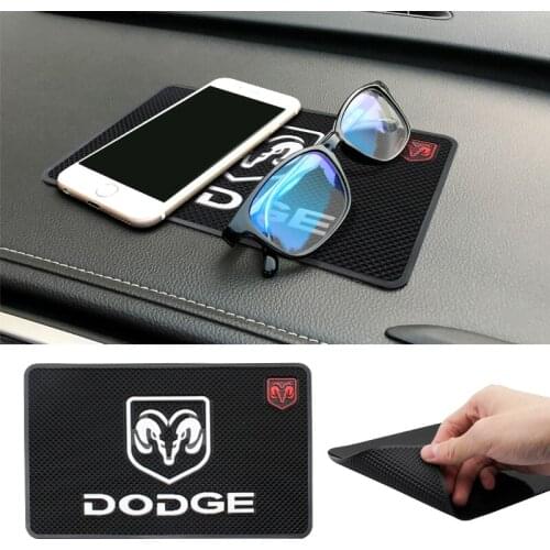 Car Non-Slip Mat Auto Dashboard Phone Anti-Slip Mat For Dodge caliber ram 1500 caravan charger grand caravan journey Accessories